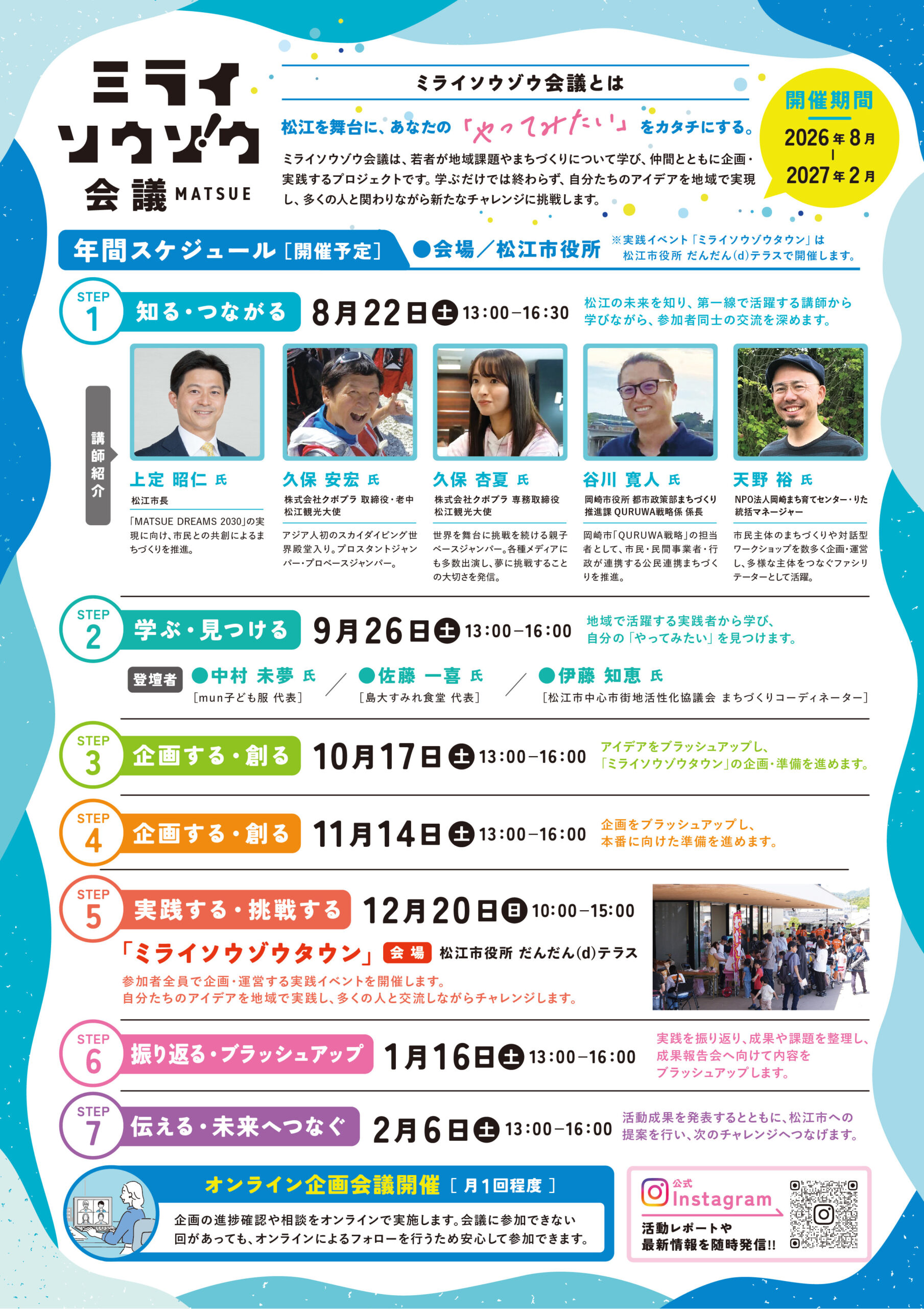 「やってみたい」を地域で形に。2026年度「ミライソウゾウ会議」参加者募集を開始
